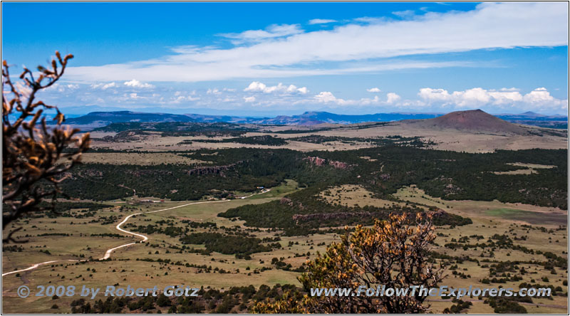 Crater Rim Trail, Capulin Volcano NM, NM Crater Rim Trail, Capulin Volcano NM, NM