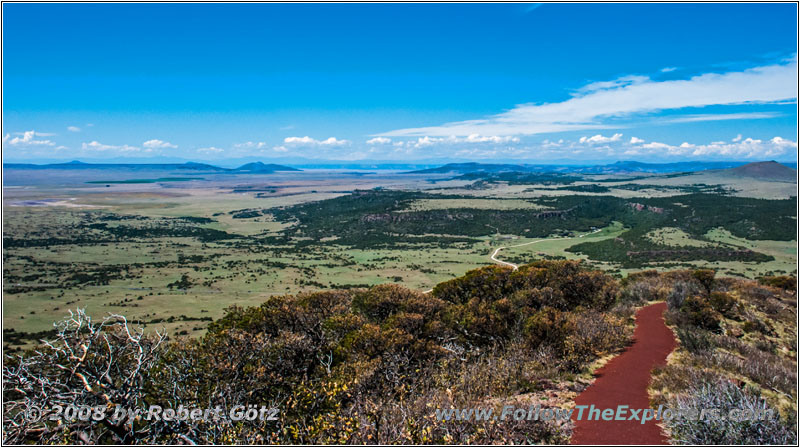 Crater Rim Trail, Capulin Volcano NM, NM Crater Rim Trail, Capulin Volcano NM, NM