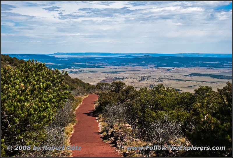 Crater Rim Trail, Capulin Volcano NM, NM Crater Rim Trail, Capulin Volcano NM, NM