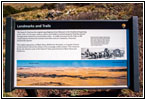 Sign, Crater Rim Trail, Capulin Volcano NM, NM Sign, Crater Rim Trail, Capulin Volcano NM, NM
