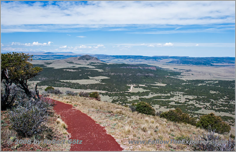 Crater Rim Trail, Capulin Volcano NM, NM Crater Rim Trail, Capulin Volcano NM, NM