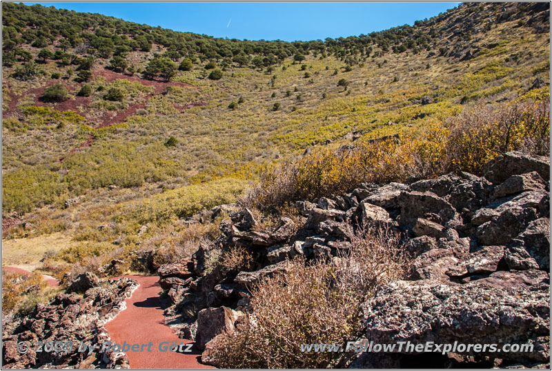 Crater Vent Trail, Capulin Volcano NM, NM Crater Vent Trail, Capulin Volcano NM, NM