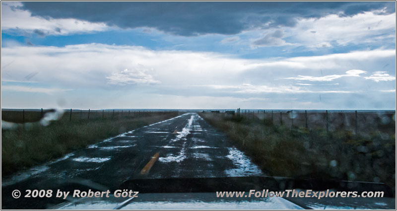 Thunderstorm, Highway 120, NM Thunderstorm, Highway 120, NM