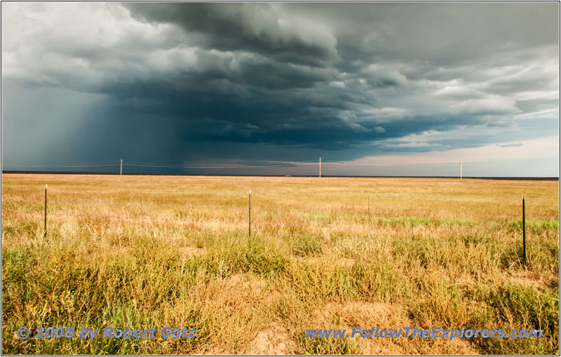 Thunderstorm, Highway 120, NM Thunderstorm, Highway 120, NM