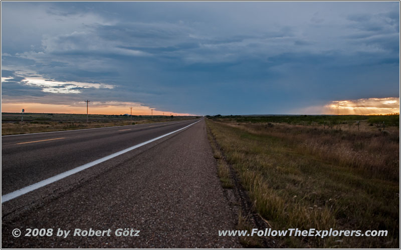 Sunset, Highway 54, NM Sunset, Highway 54, NM