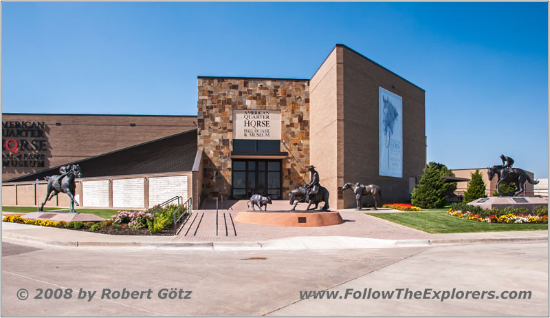 Entrance American Quarter Horse Museum, Amarillo, TX Entrance American Quarter Horse Museum, Amarillo, TX