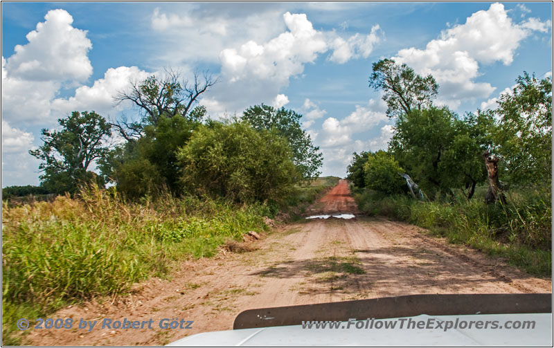 CR N, Staatsgrenze Texas & Oklahoma CR N, Staatsgrenze Texas & Oklahoma