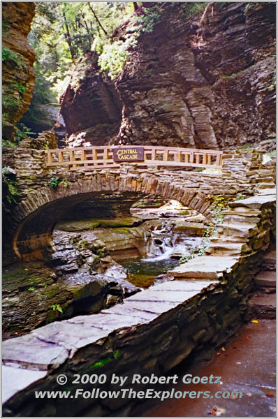 Central Cascade, Watkins Glen State Park, New York