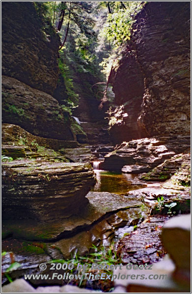 Central Cascade, Watkins Glen State Park, New York