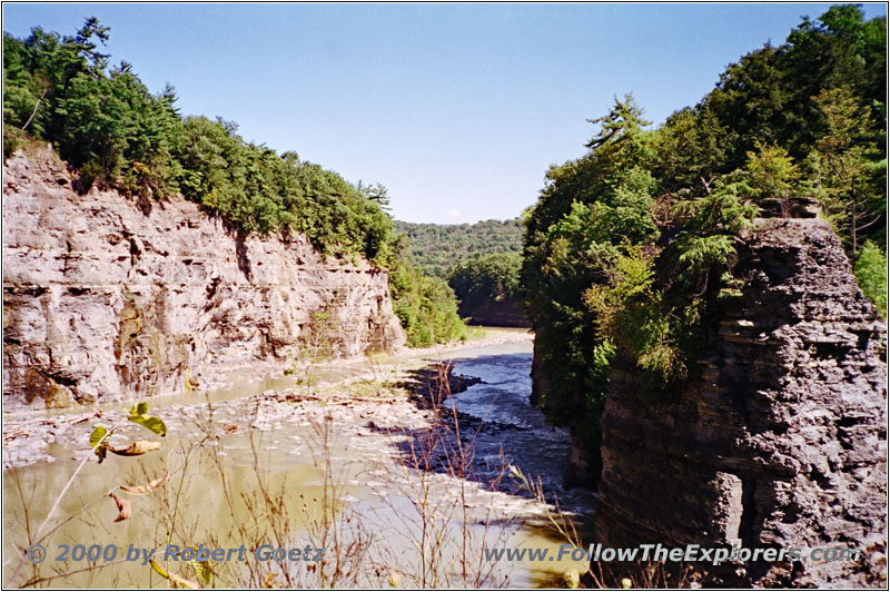 Genesee River, Letchworth State Park, NY Genesee River, Letchworth State Park, NY