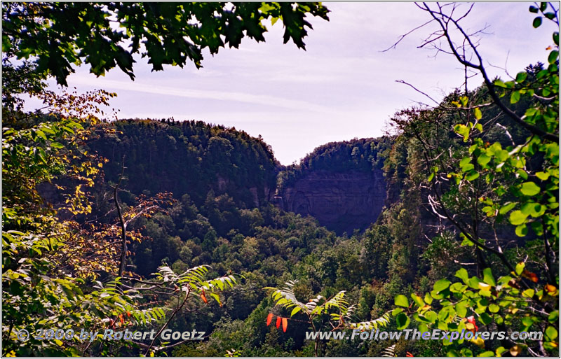 South Rim Trail, Taughannock Falls State Park, New York