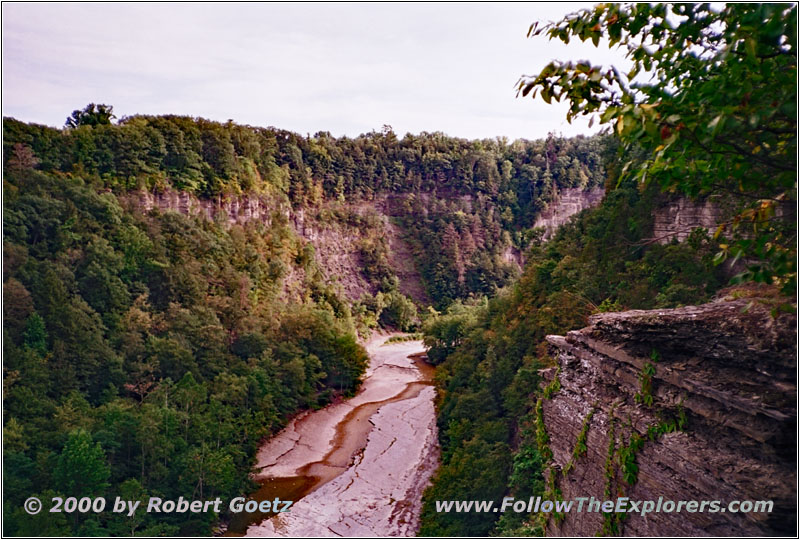 North Rim Trail, Taughannock Falls State Park, NY