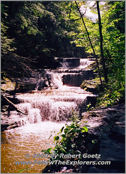 Gorge Trail, Buttermilk Falls State Park, NY Gorge Trail, Buttermilk Falls State Park, NY
