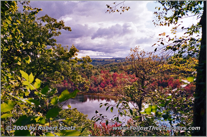 Glacier Lake, Cliff Trail, Clark Reservation State Park, NY