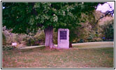 Gedenktafel General Herkimer am Beech Tree, Oriskany Schlachtfeld, New York