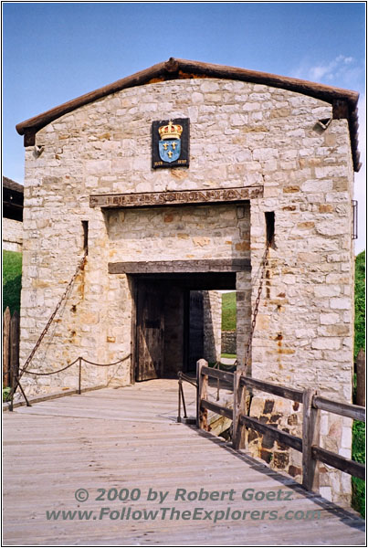 Zugbrücke, Old Fort Niagara, New York