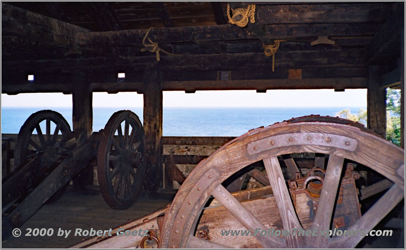 Cannons at Redoubt, Old Fort Niagara, NY Cannons at Redoubt, Old Fort Niagara, NY