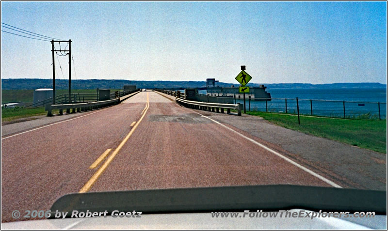 Highway 46, Ft. Randall Dam, SD