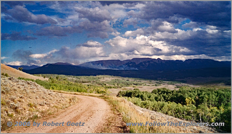 Union Pass Fire, Union Pass Rd, WY