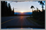 Sonnenuntergang, Highway 189/191, Wyoming