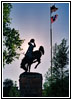 Town Square, Veterans Monument, Jackson, Wyoming