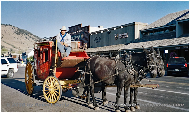 Postkutsche, Jackson, Wyoming