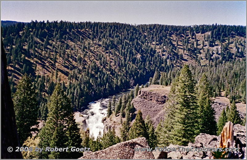 Lower Mesa Falls, Henrys Fork, Idaho