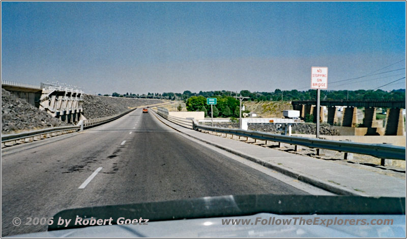 Highway 39, American Falls Dam, ID