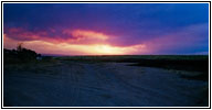 Sonnenuntergang, Backroad, Idaho