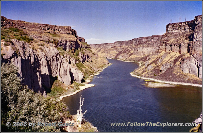 Snake River, Shoshone Falls State Park, ID