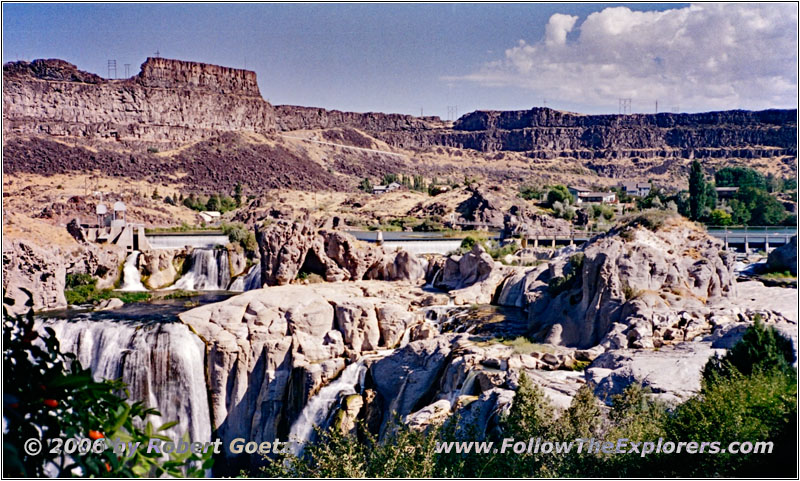 Snake River, Shoshone Falls State Park, ID