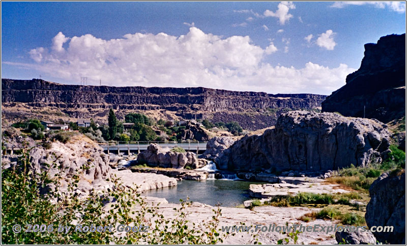 Snake River, Shoshone Falls State Park, ID