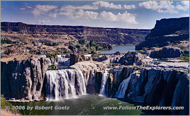 Snake River, Shoshone Falls State Park, ID