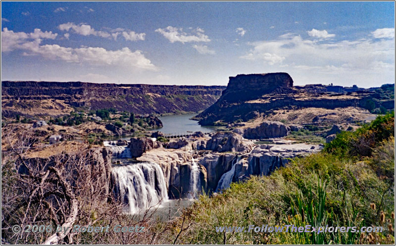 Snake River, Shoshone Falls State Park, Idaho