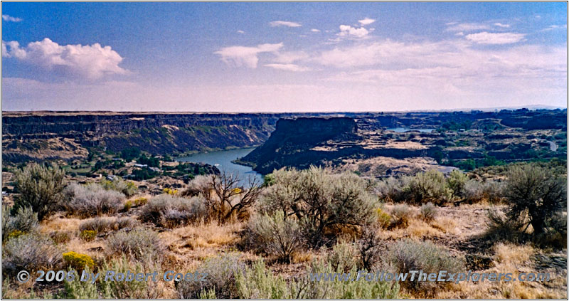 Snake River, Shoshone Falls State Park, ID