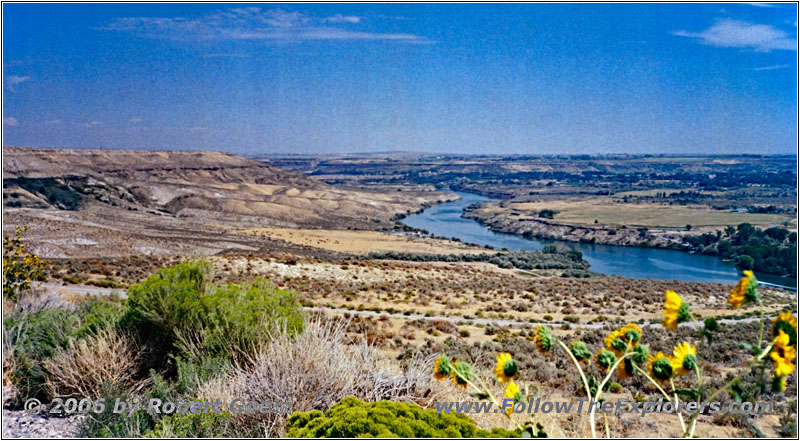 Backroad, Hagerman Fossil Beds, Snake River, ID Backroad, Hagerman Fossil Beds, Snake River, ID