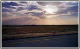 Sonnenuntergang, Interstate 84, Idaho