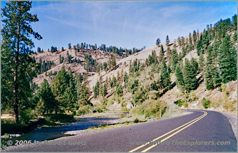 Highway 244/Ukiah-Hilgard Hwy, Grande Ronde River, Oregon