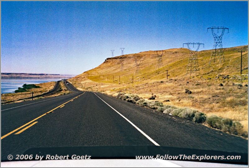 Highway 14, Columbia River, Washington