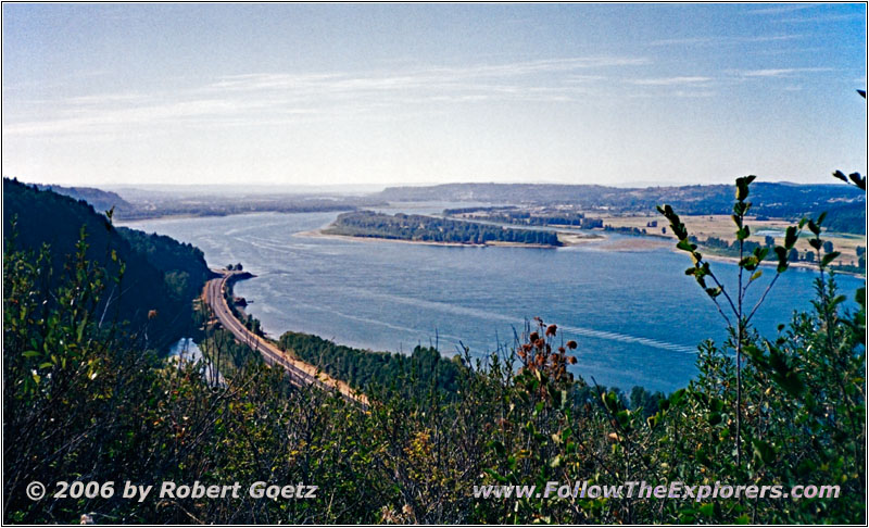 Crown Point State Scenic Corridor, Columbia River, OR Crown Point State Scenic Corridor, Columbia River, OR