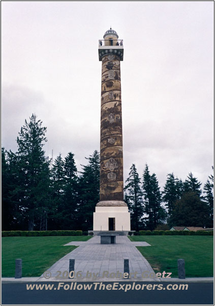 The Astoria Column, OR The Astoria Column, OR