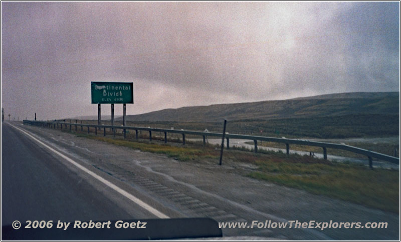 Interstate 80, Continental Divide, Wyoming