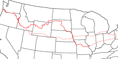 Map of Wilson Price Hunt Trail