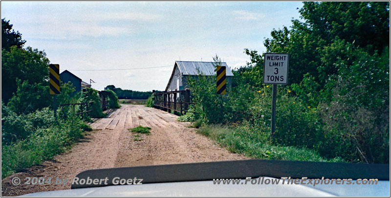 E Lapsley Rd over Gypsum Creek, KS E Lapsley Rd over Gypsum Creek, KS