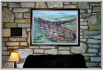 Pawnee Indian Museum, Village Drawing, KS Pawnee Indian Museum, Village Drawing, KS