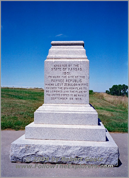 Pawnee Indian Museum, Pike Monument, KS Pawnee Indian Museum, Pike Monument, KS