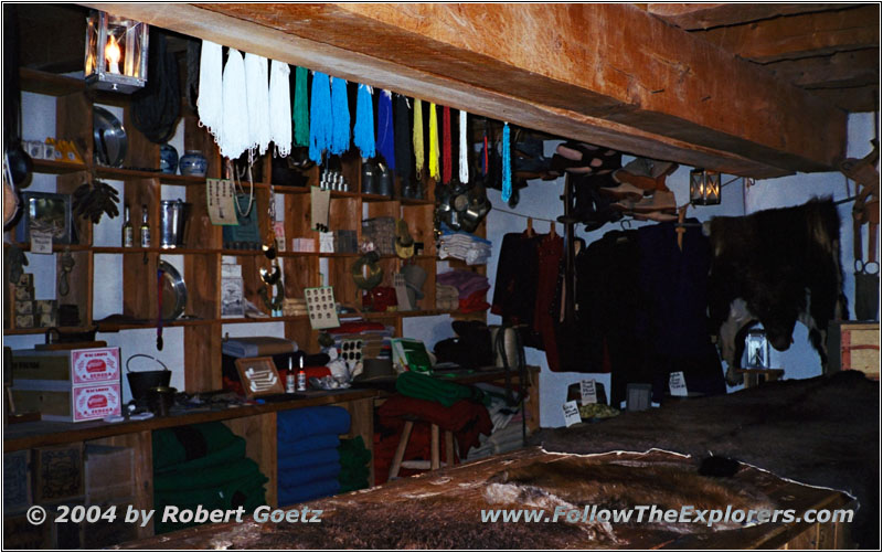 Trade Room, Bent’s Old Fort NHS, CO