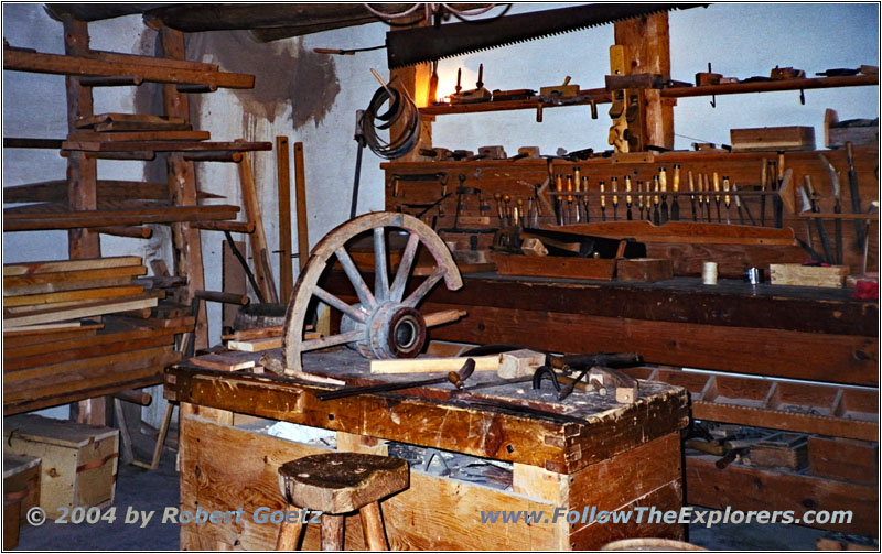 Schreinerei, Bent’s Old Fort NHS, Colorado