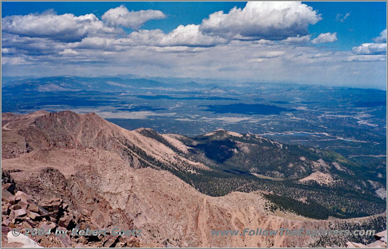 Pikes Peak Gipfel, Colorado