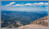 Pikes Peak Gipfel, Colorado